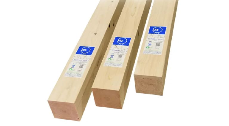 国産高級桧赤芯土台柱