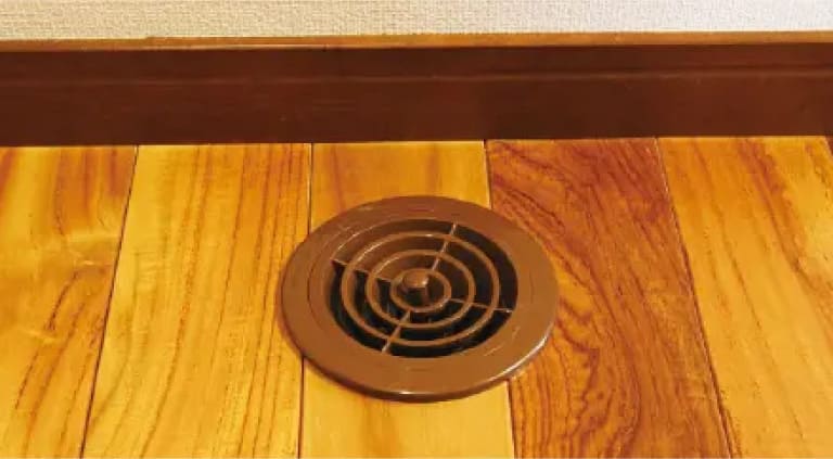 床排気システム＆除菌フィルター