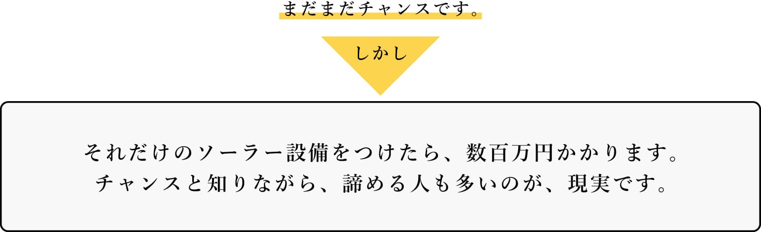 まだまだチャンスです。