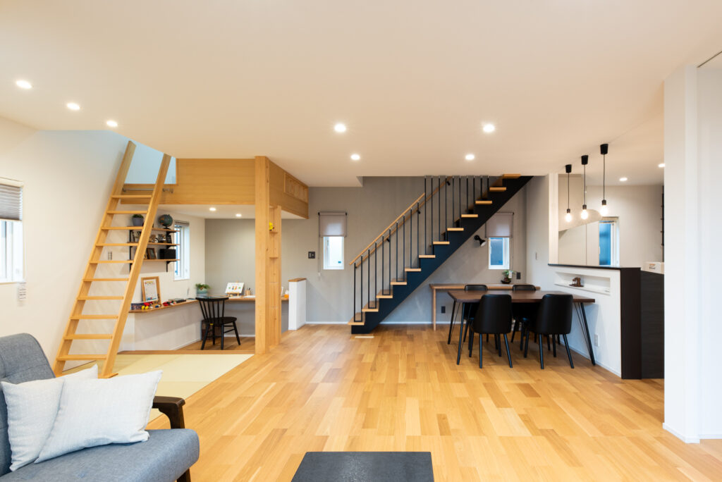 面白BOXのある光熱費がほとんどかからない家|大黒建設