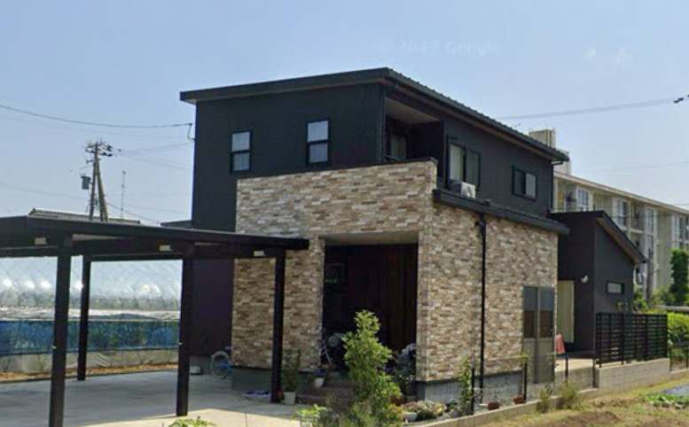 勾配天井とリビング階段で開放感のある家|大黒建設