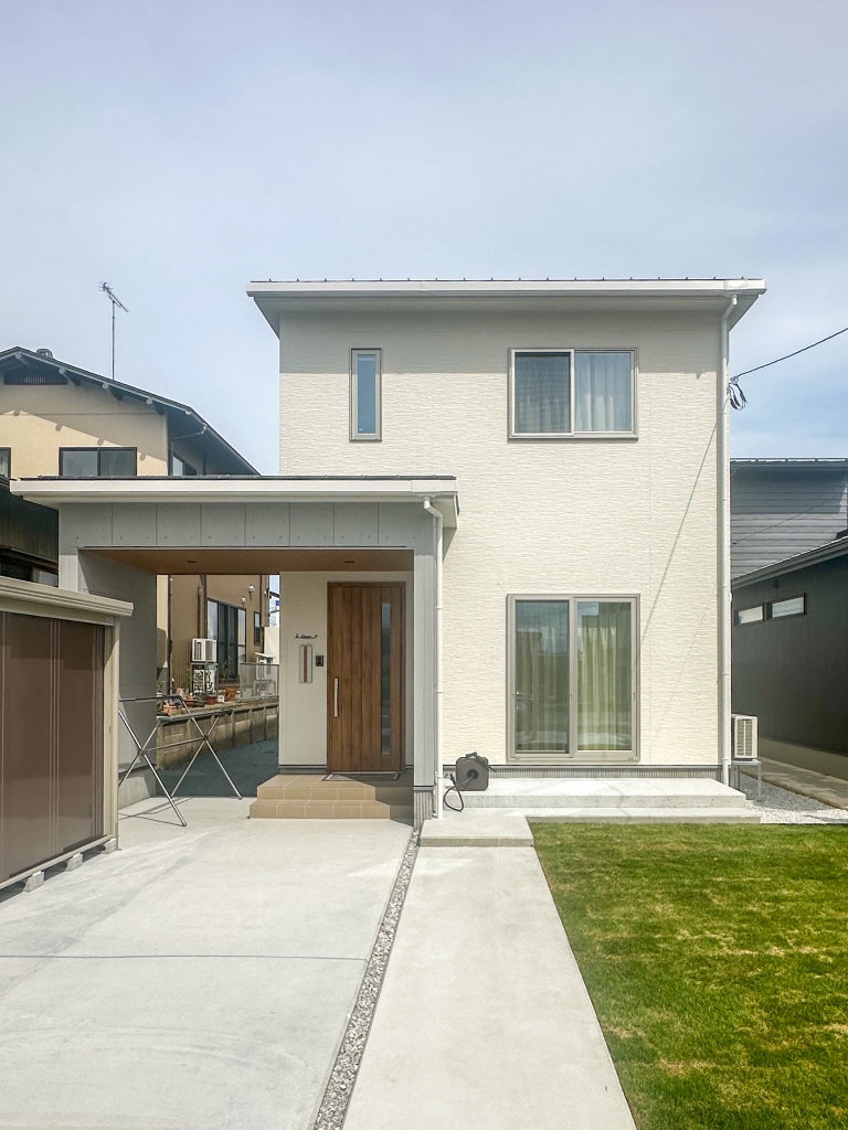 コンパクトながら収納が沢山ある家事ラクな家|大黒建設