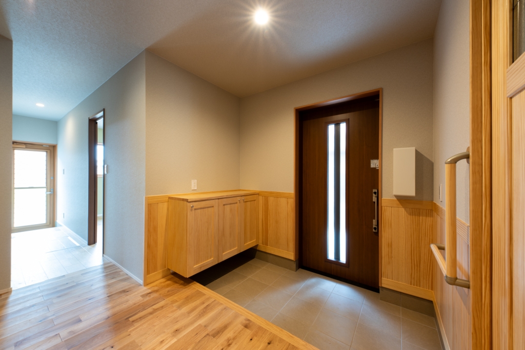 ロフトと勾配天井のある平屋|大黒建設